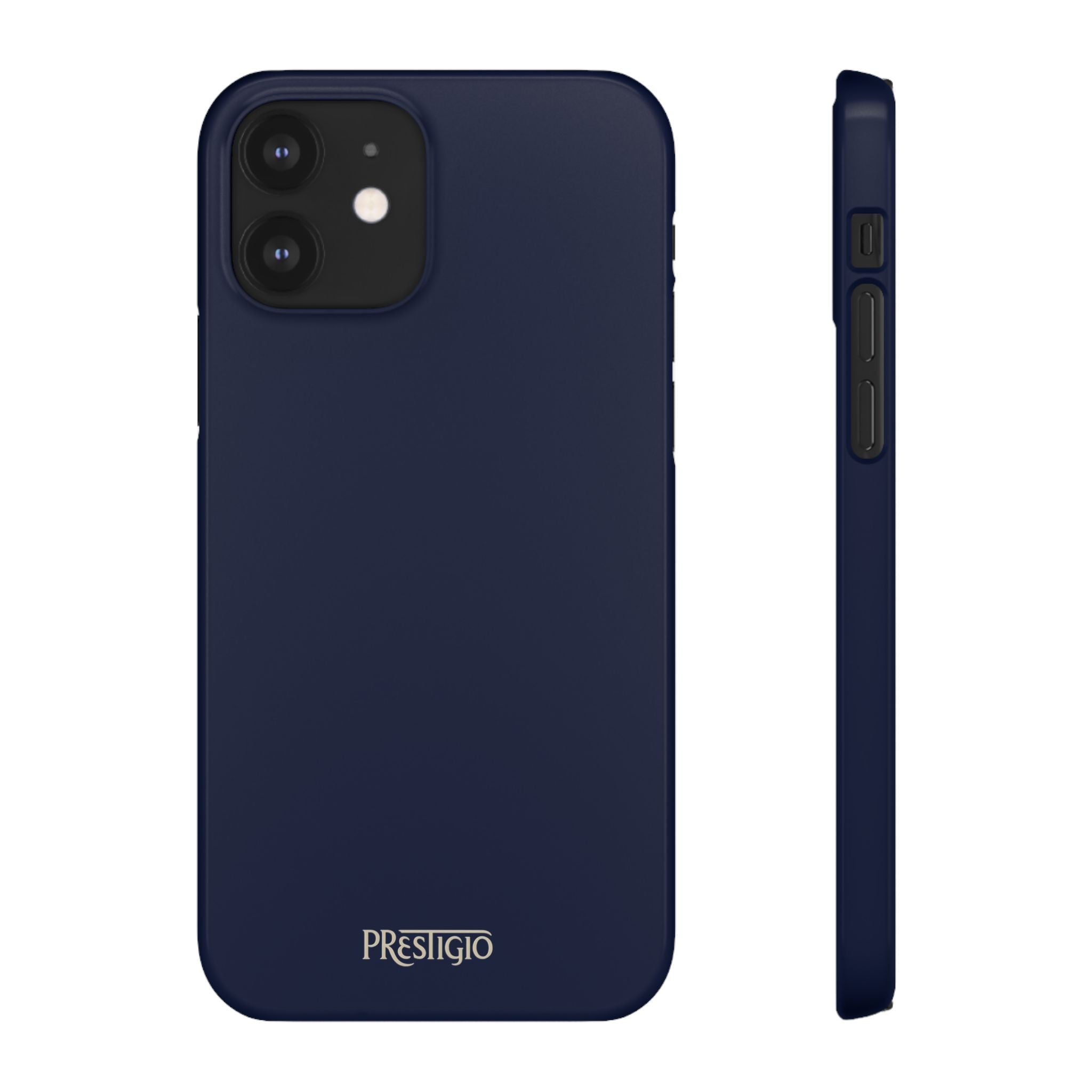 Navy Blue Snap Case — Slim iPhone Cover