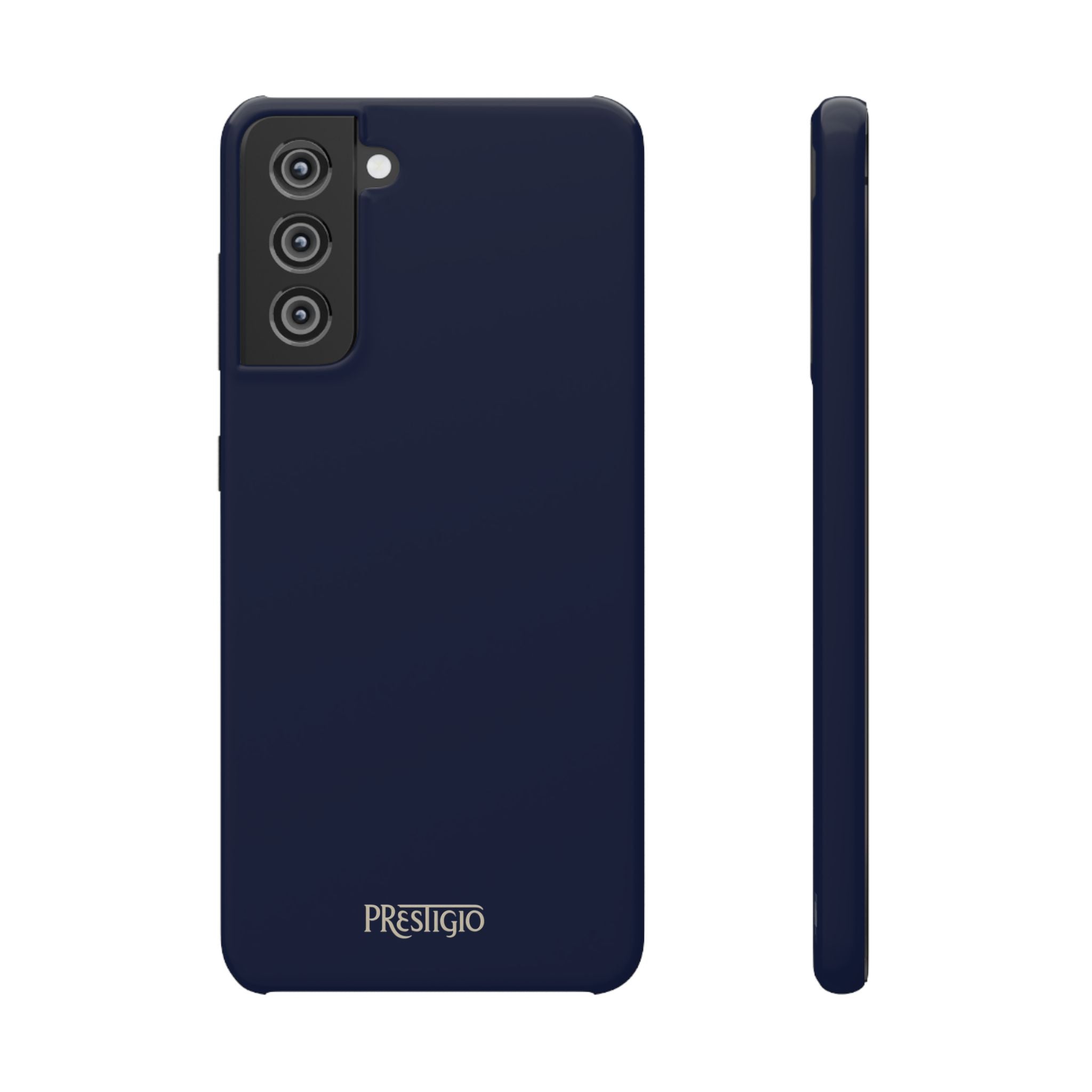 Navy Blue Snap Case — Slim iPhone Cover
