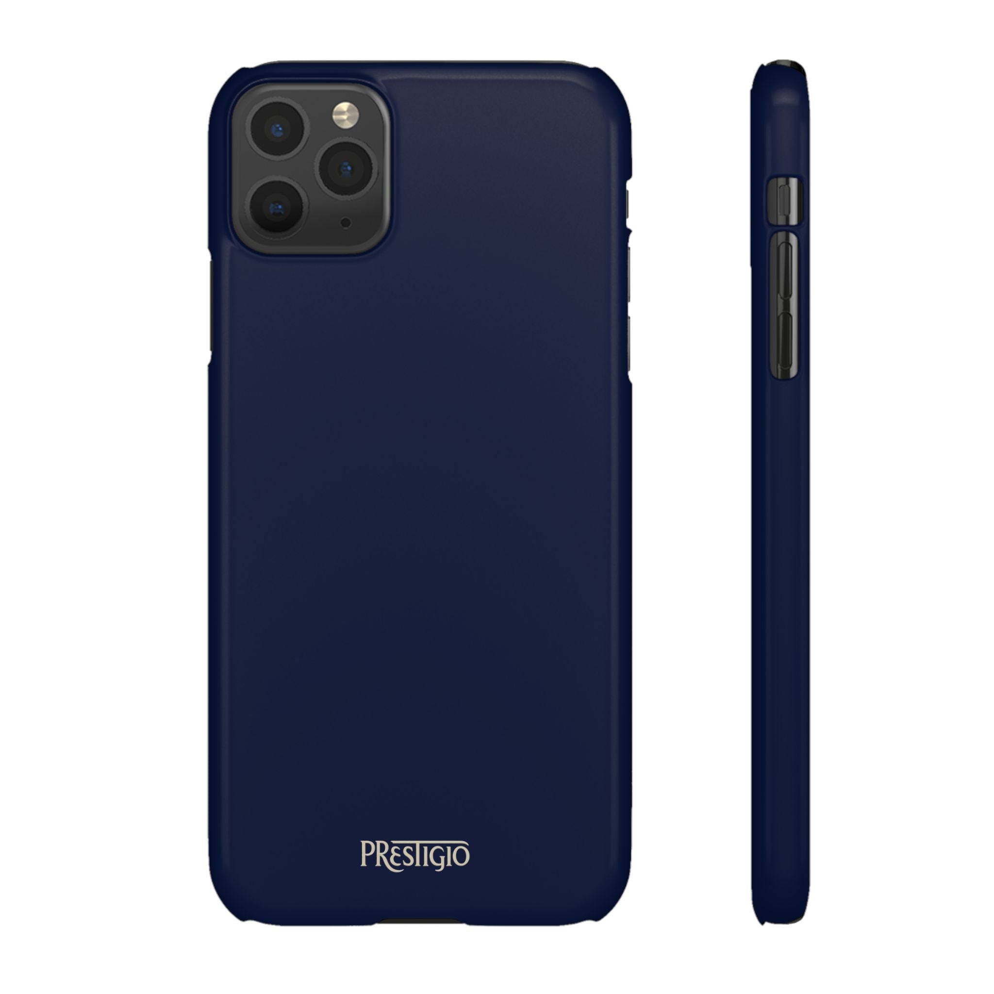 Navy Blue Snap Case — Slim iPhone Cover