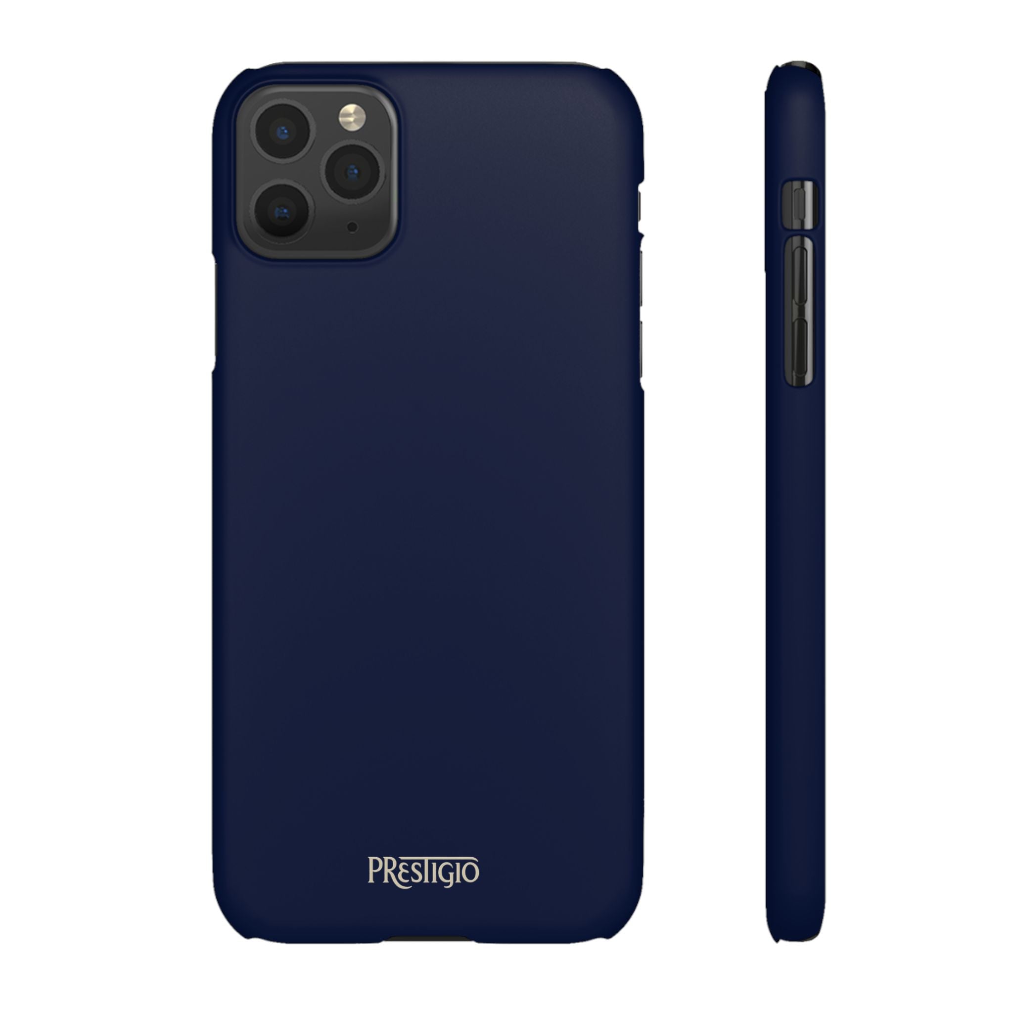 Navy Blue Snap Case — Slim iPhone Cover