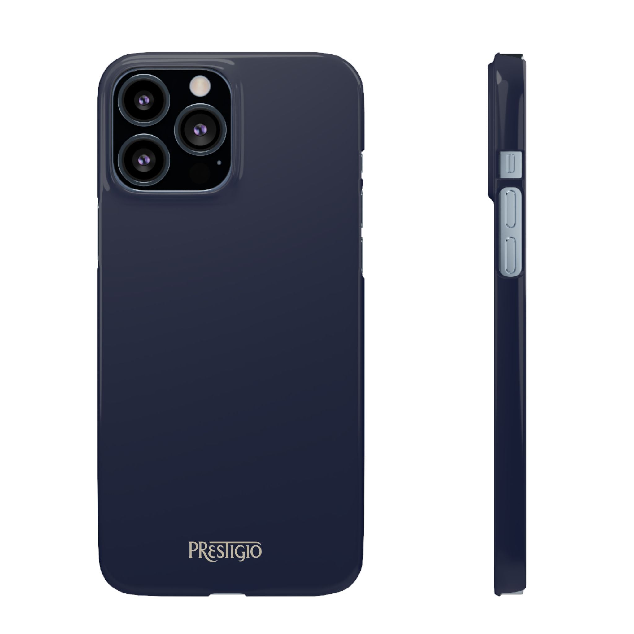 Navy Blue Snap Case — Slim iPhone Cover