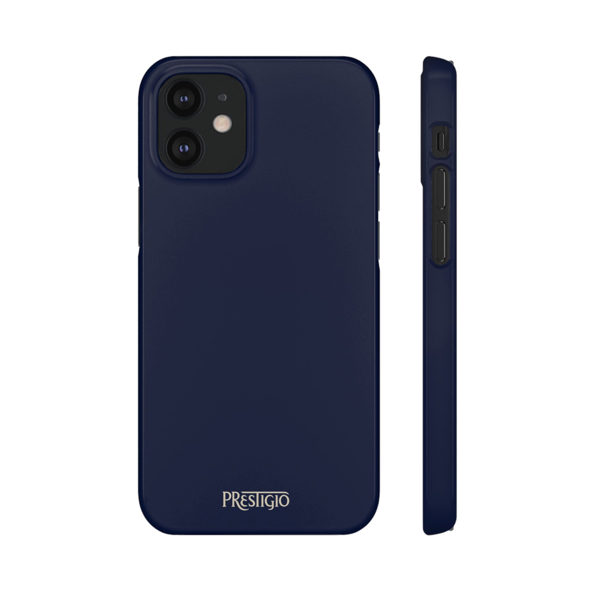 Navy Blue Snap Case — Slim iPhone Cover