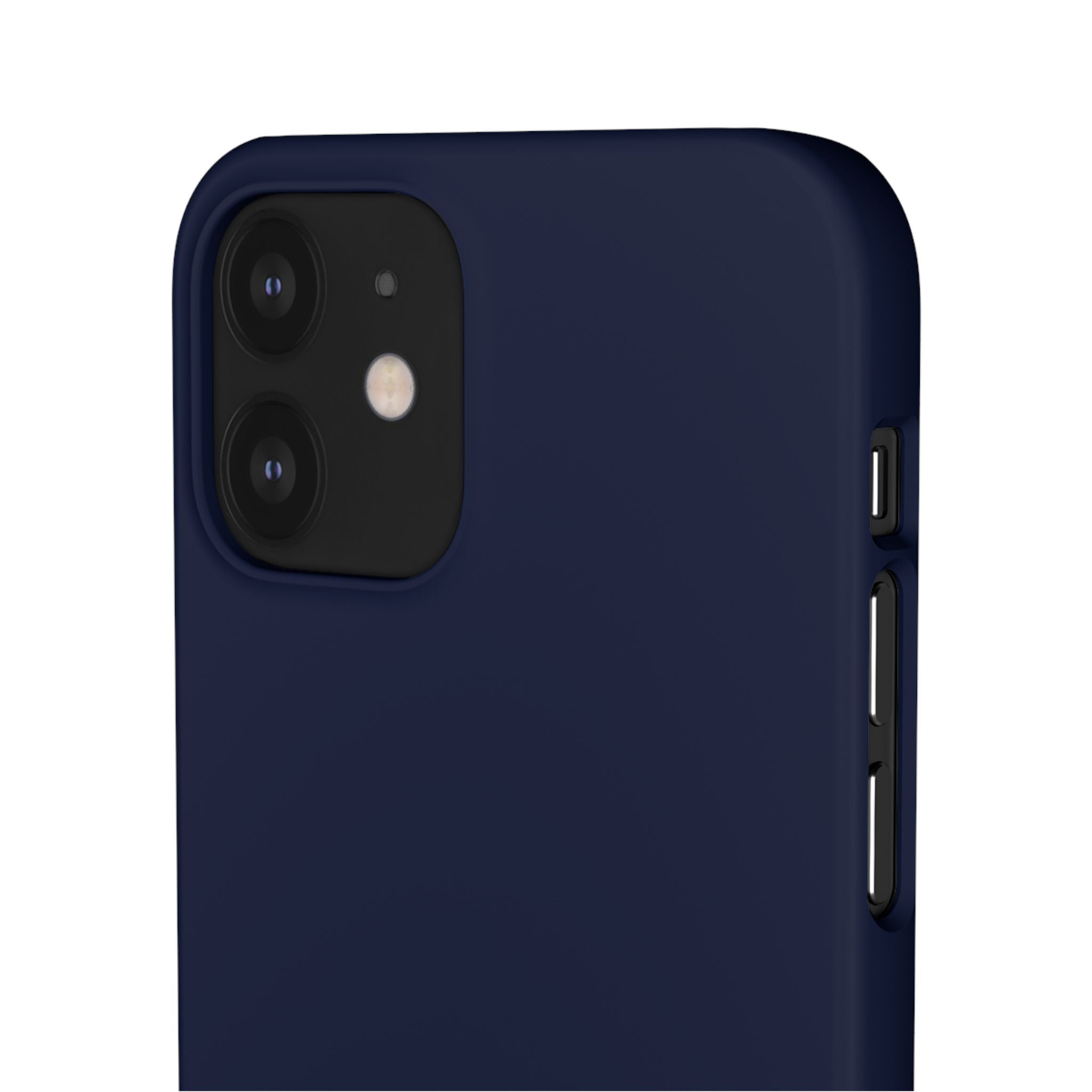 Navy Blue Snap Case — Slim iPhone Cover