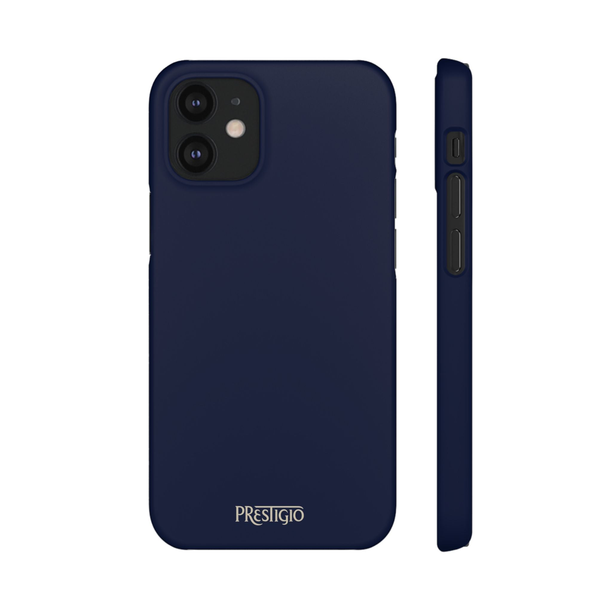 Navy Blue Snap Case — Slim iPhone Cover