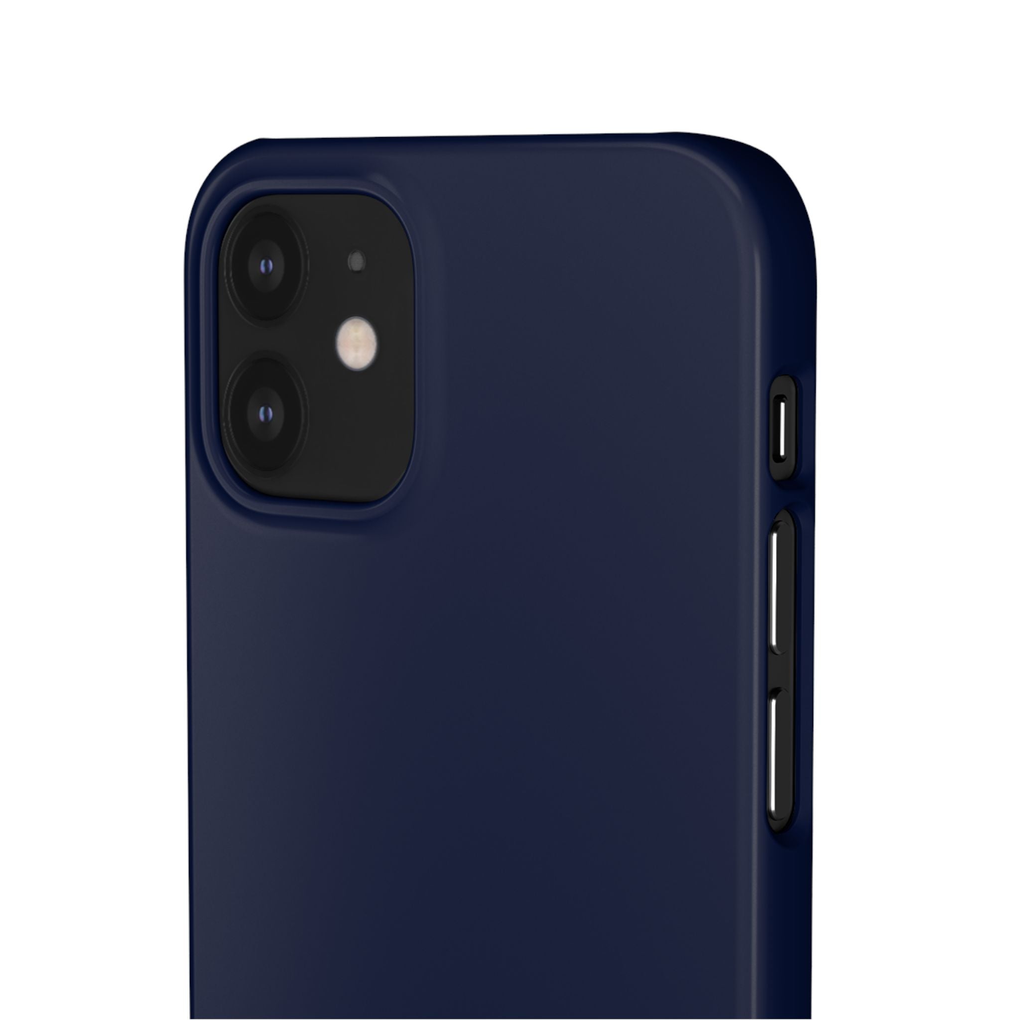 Navy Blue Snap Case — Slim iPhone Cover