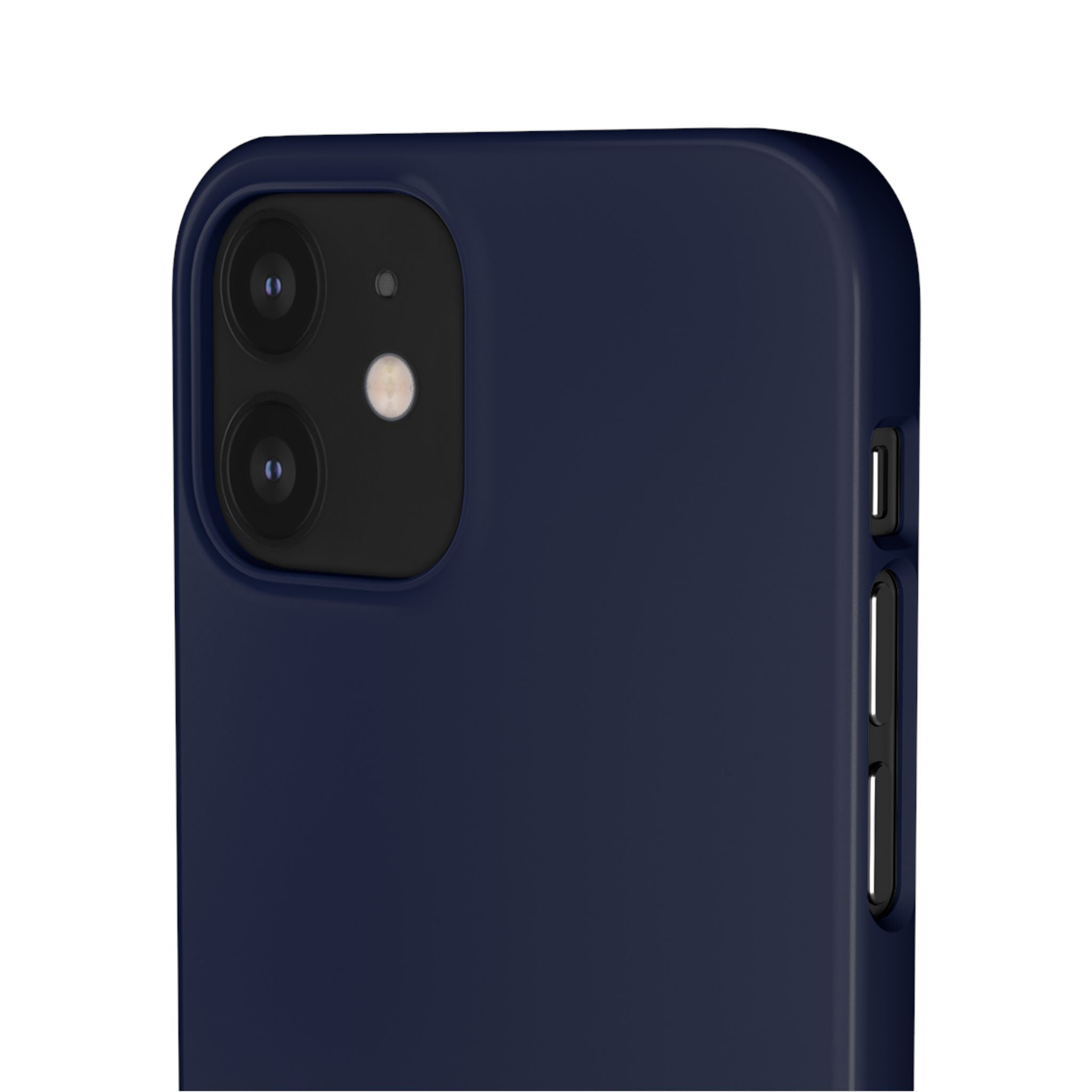 Navy Blue Snap Case — Slim iPhone Cover