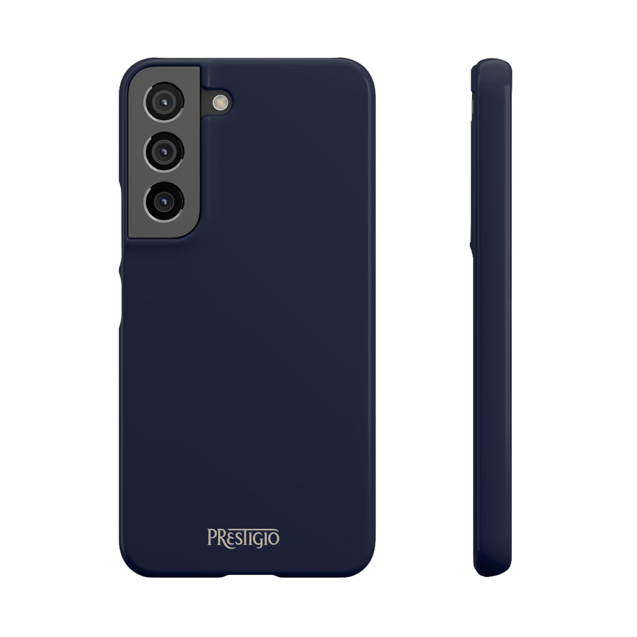 Navy Blue Snap Case — Slim iPhone Cover