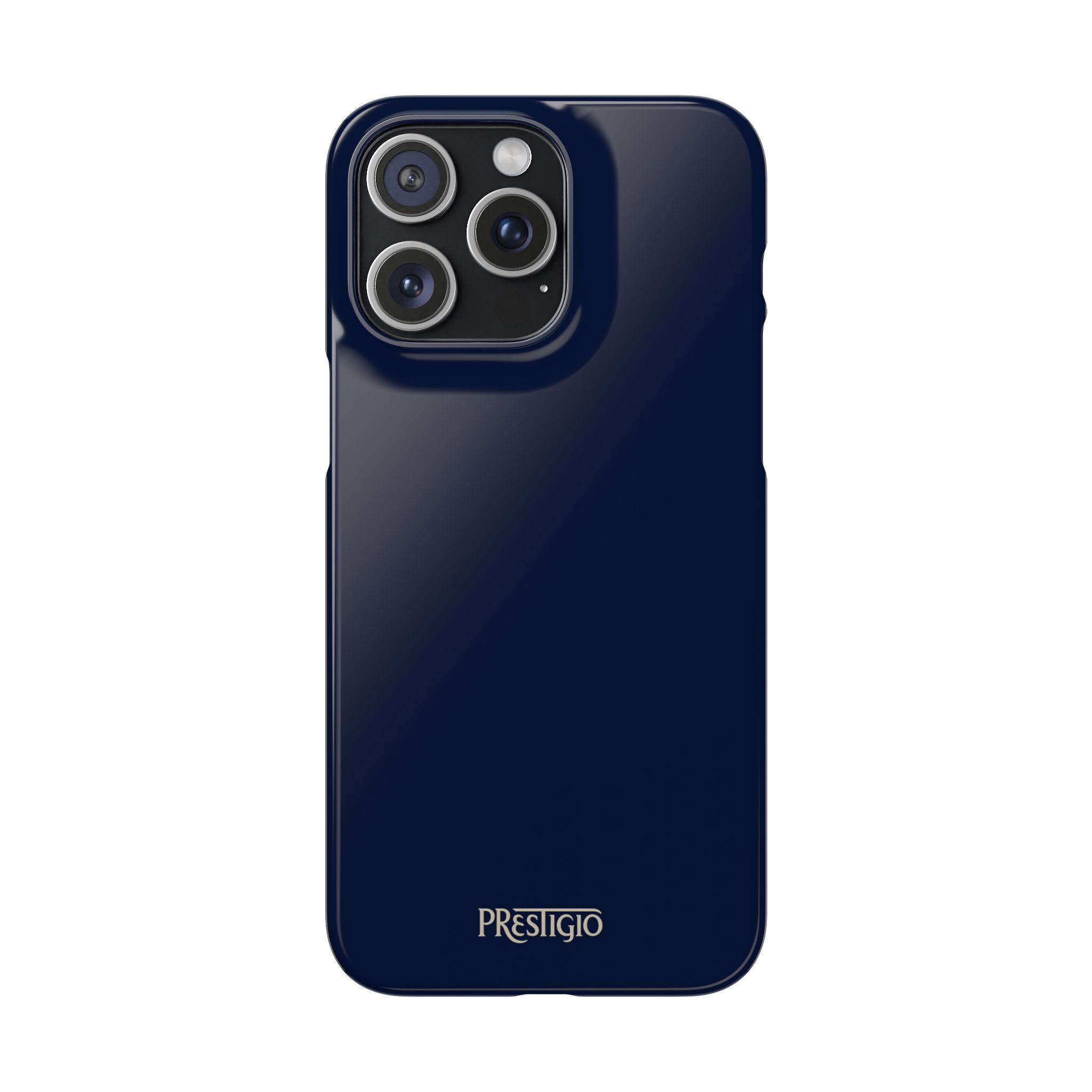 Navy Blue Snap Case — Slim iPhone Cover