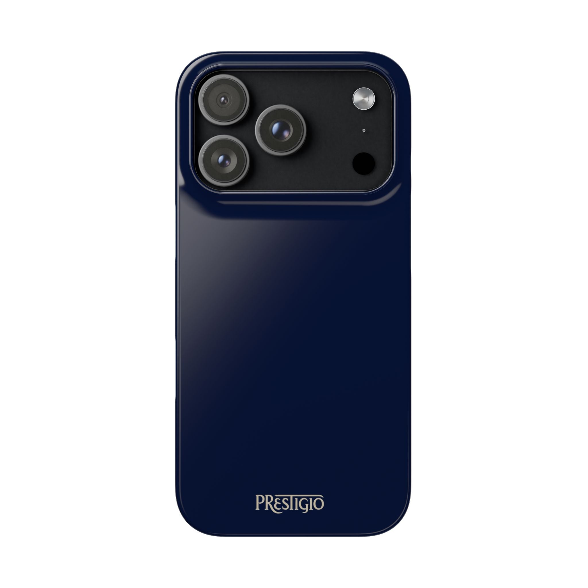 Navy Blue Snap Case — Slim iPhone Cover