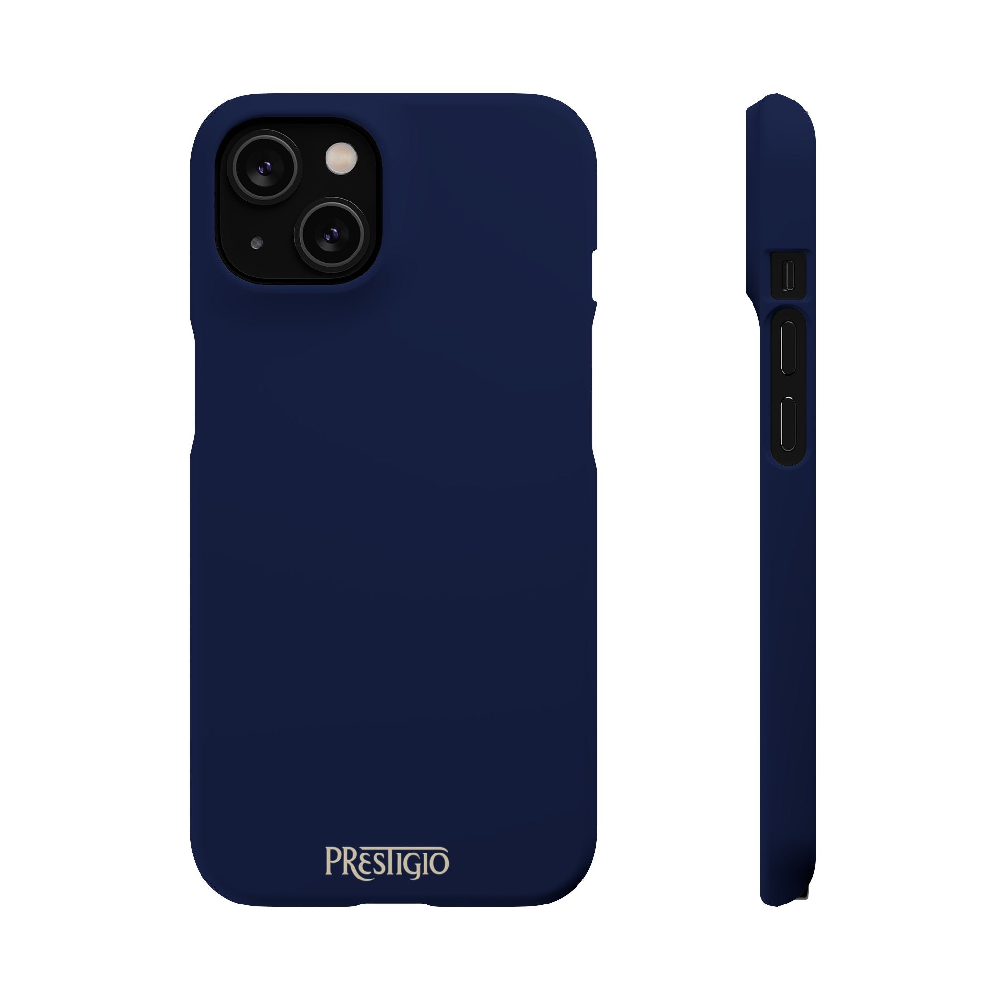Navy Blue Snap Case — Slim iPhone Cover
