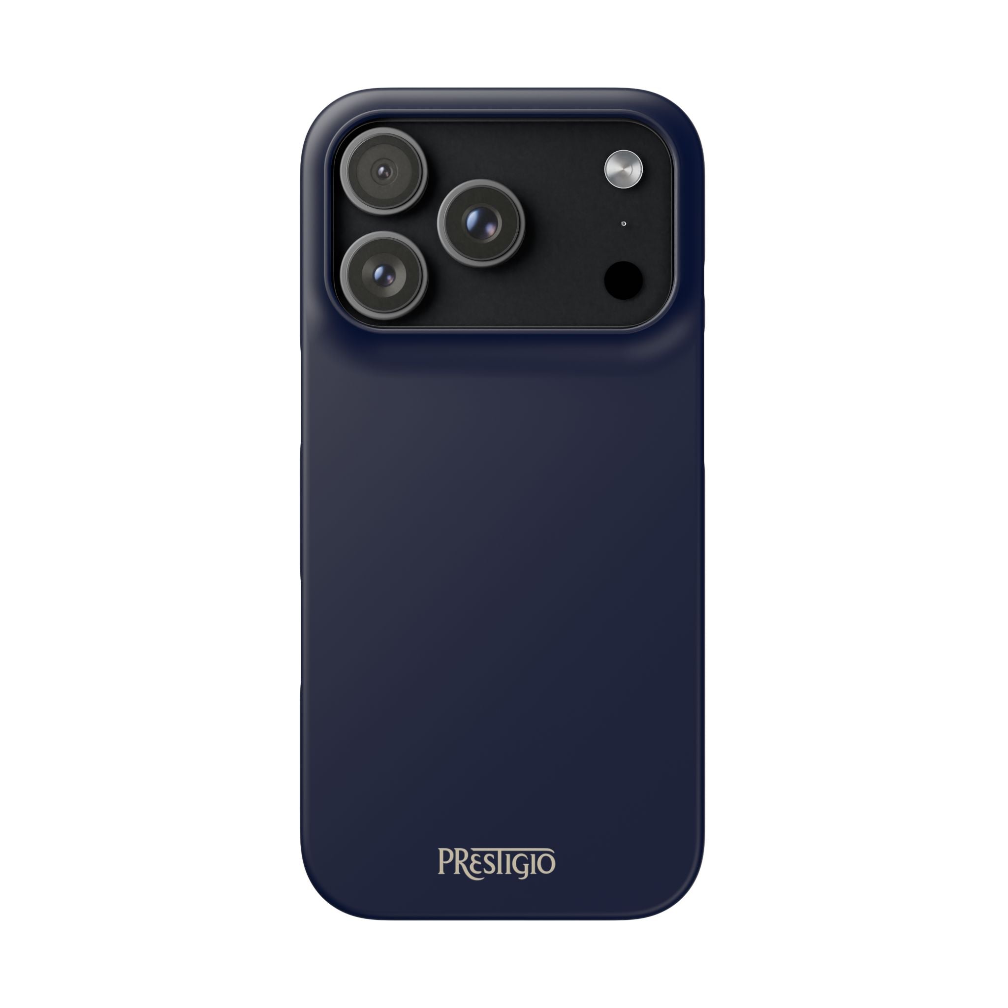 Navy Blue Snap Case — Slim iPhone Cover