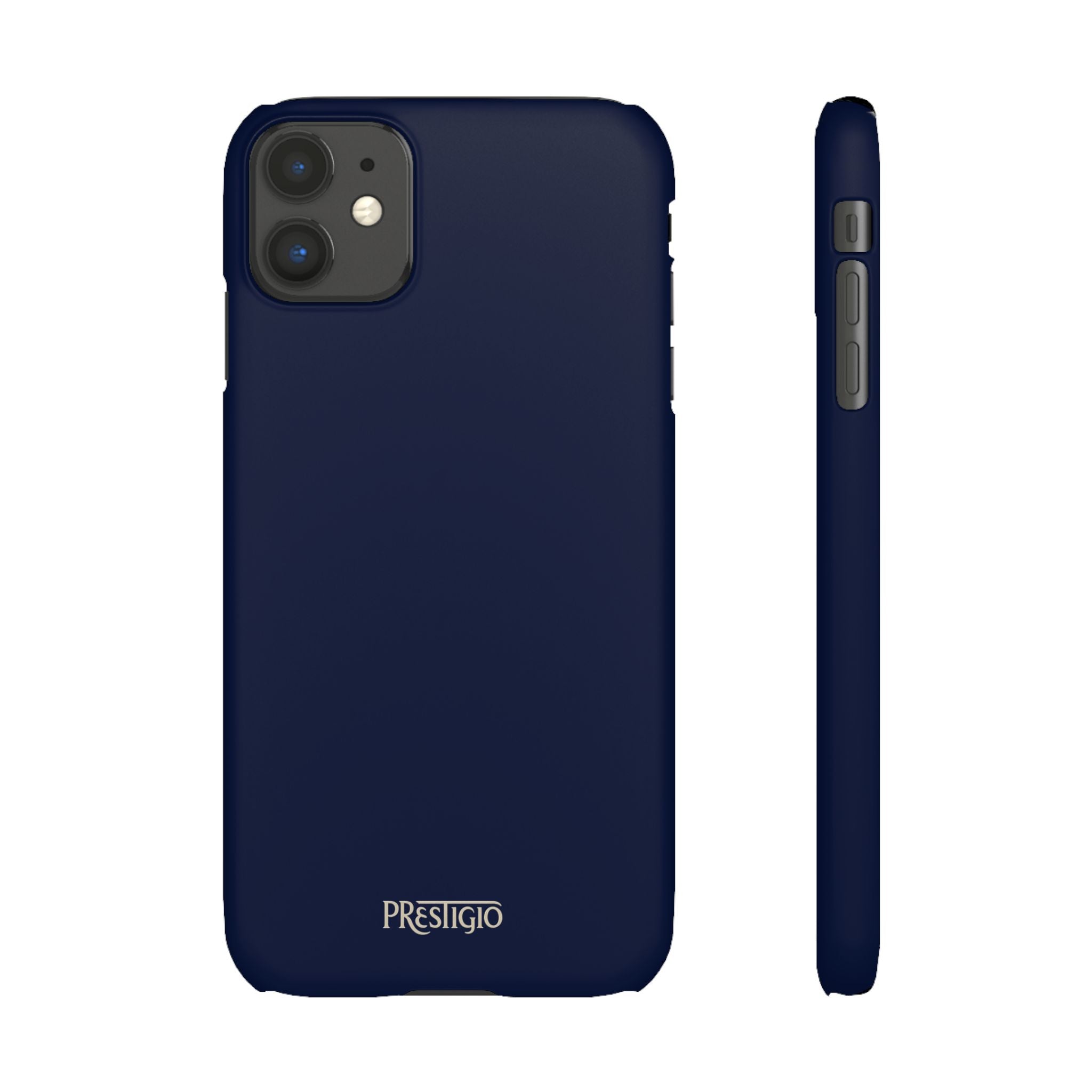 Navy Blue Snap Case — Slim iPhone Cover