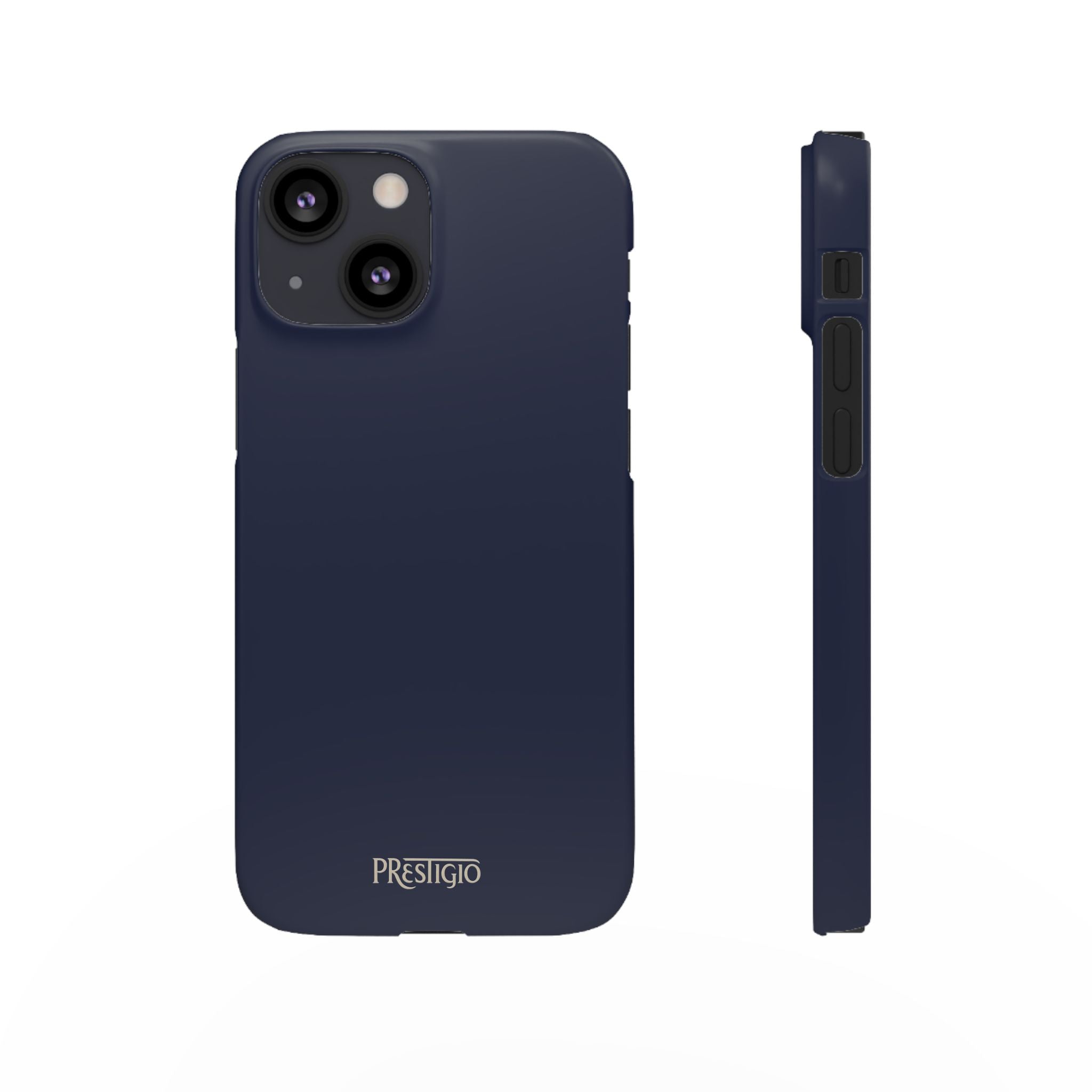 Navy Blue Snap Case — Slim iPhone Cover