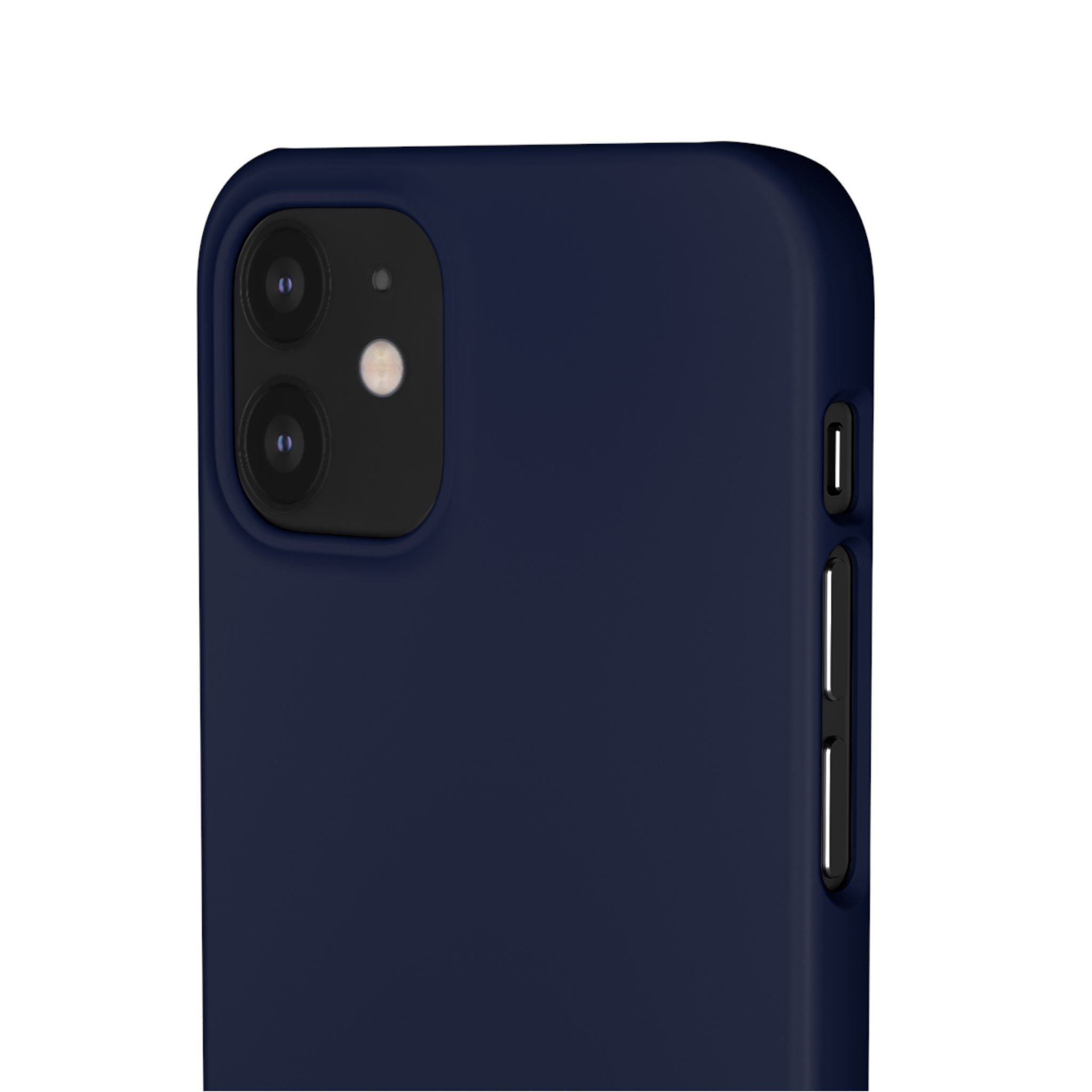 Navy Blue Snap Case — Slim iPhone Cover