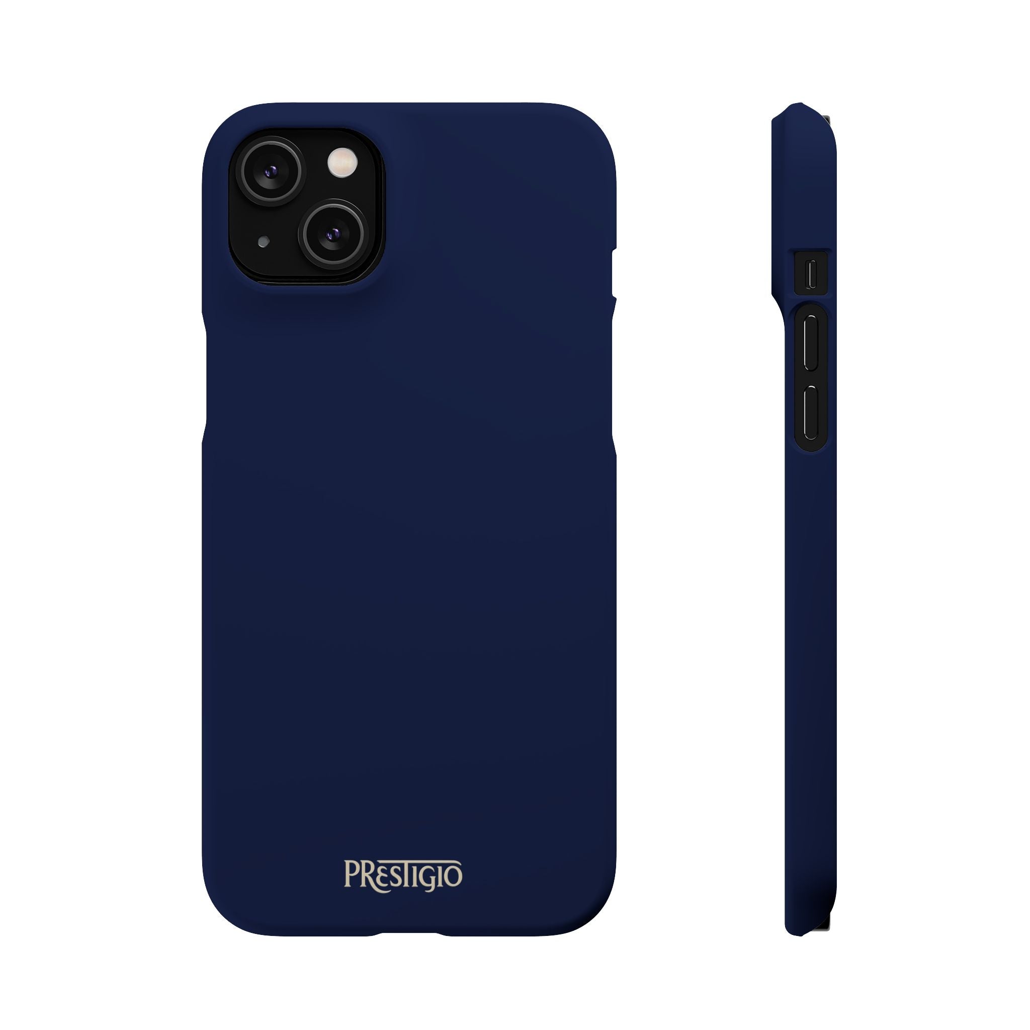 Navy Blue Snap Case — Slim iPhone Cover
