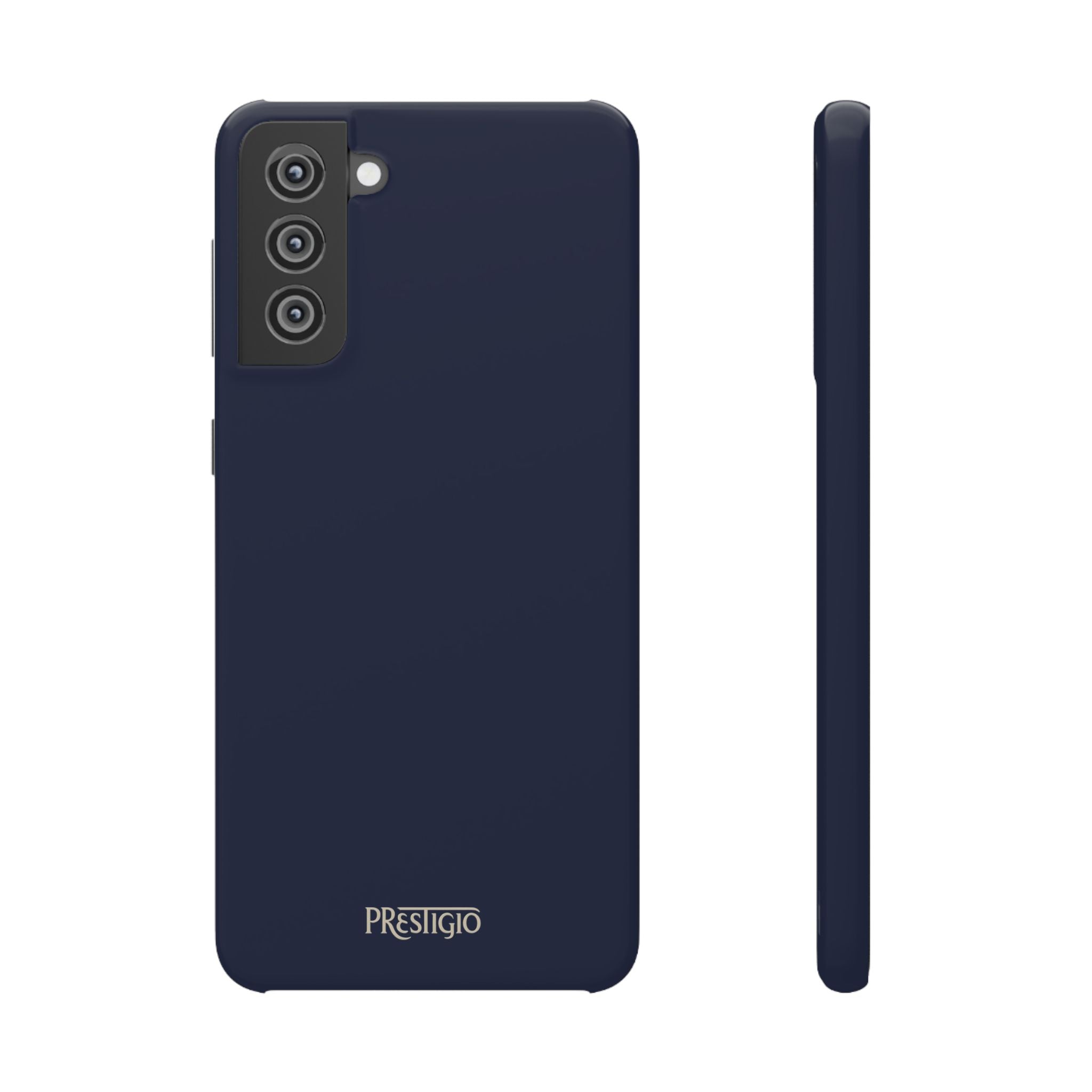 Navy Blue Snap Case — Slim iPhone Cover