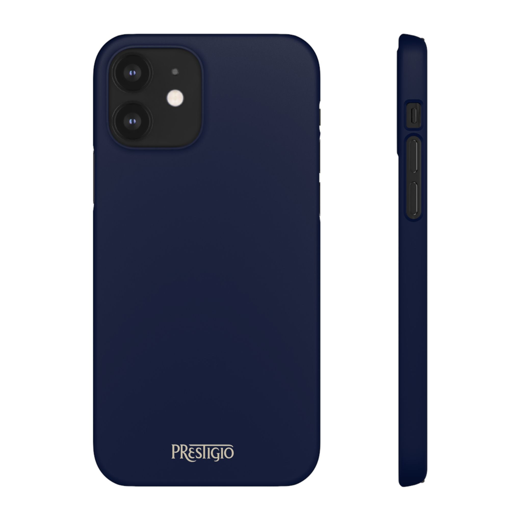 Navy Blue Snap Case — Slim iPhone Cover